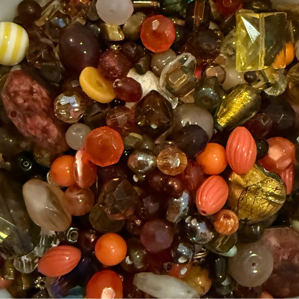 Mostly Glass Mixed Bead Collection for Jewelry Making Over 2lbs!